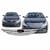 Coast to Coast International IWCGI97 Overlay Horizontal Bar Style 1 Piece Emblem Cutout Chrome ABS