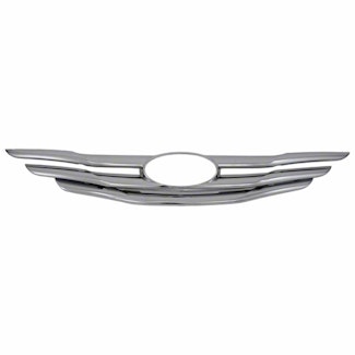 Coast to Coast International IWCGI97 Overlay Horizontal Bar Style 1 Piece Emblem Cutout Chrome ABS