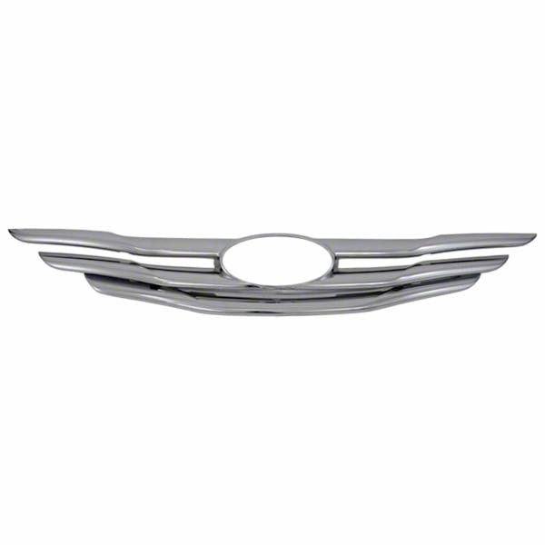 Coast to Coast International IWCGI97 Overlay Horizontal Bar Style 1 Piece Emblem Cutout Chrome ABS