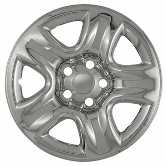 Coast to Coast International IWCIMP42X 16 Inch 5 Dimpled Spoke Chrome Set Of 4 Steel Wheels