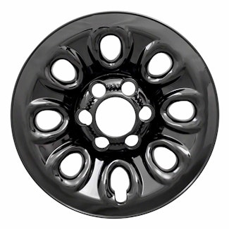 Coast to Coast International IWCIMP64GBLK 17 Inch 8 Hole Gloss Black Set Of 4 Steel Wheels