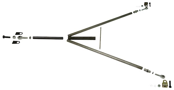 Competition Engineering C2024 Magnum Series Wishbone Rear Axle Housing Locator Kit (Unwelded, 5/8" hole)