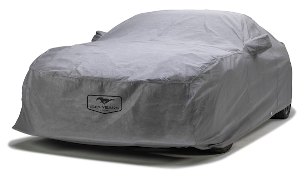 Covercraft Custom Car Covers C10705FD60IC Custom 5-Layer Indoor Car Cover with Mustang 60th Anniversary logo