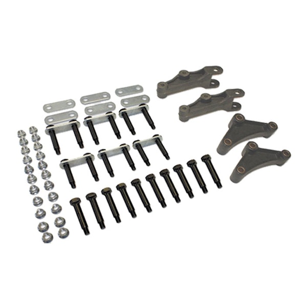 CURT 121100LRV Lippert AP Susp Kit for 2,000-8,000-lb. Triple Axles - Standard Equalizer