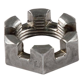 CURT 122081 1" Spindle Nut - 6-Slot Castle CURT 122081 1" Spindle Nut - 6-Slot Castle