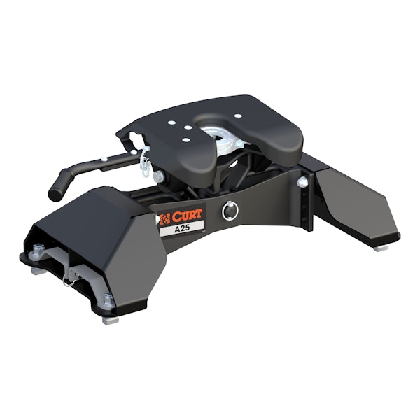 CURT 16036 A25 5th Wheel Hitch, Select Ford F-250, F-350, F-450, 8' Bed Puck System