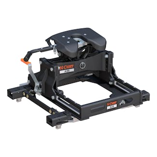 CURT 16059 A25 Sliding 5th Wheel Hitch, 25K, Select Silverado, Sierra Puck System