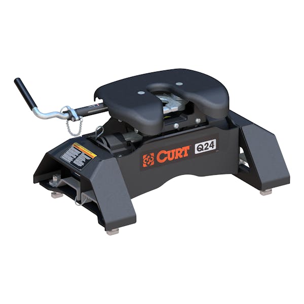 CURT 16095 Q24 5th Wheel Hitch, Select Silverado, Sierra 2500, 3500 HD, 8' Bed Puck System