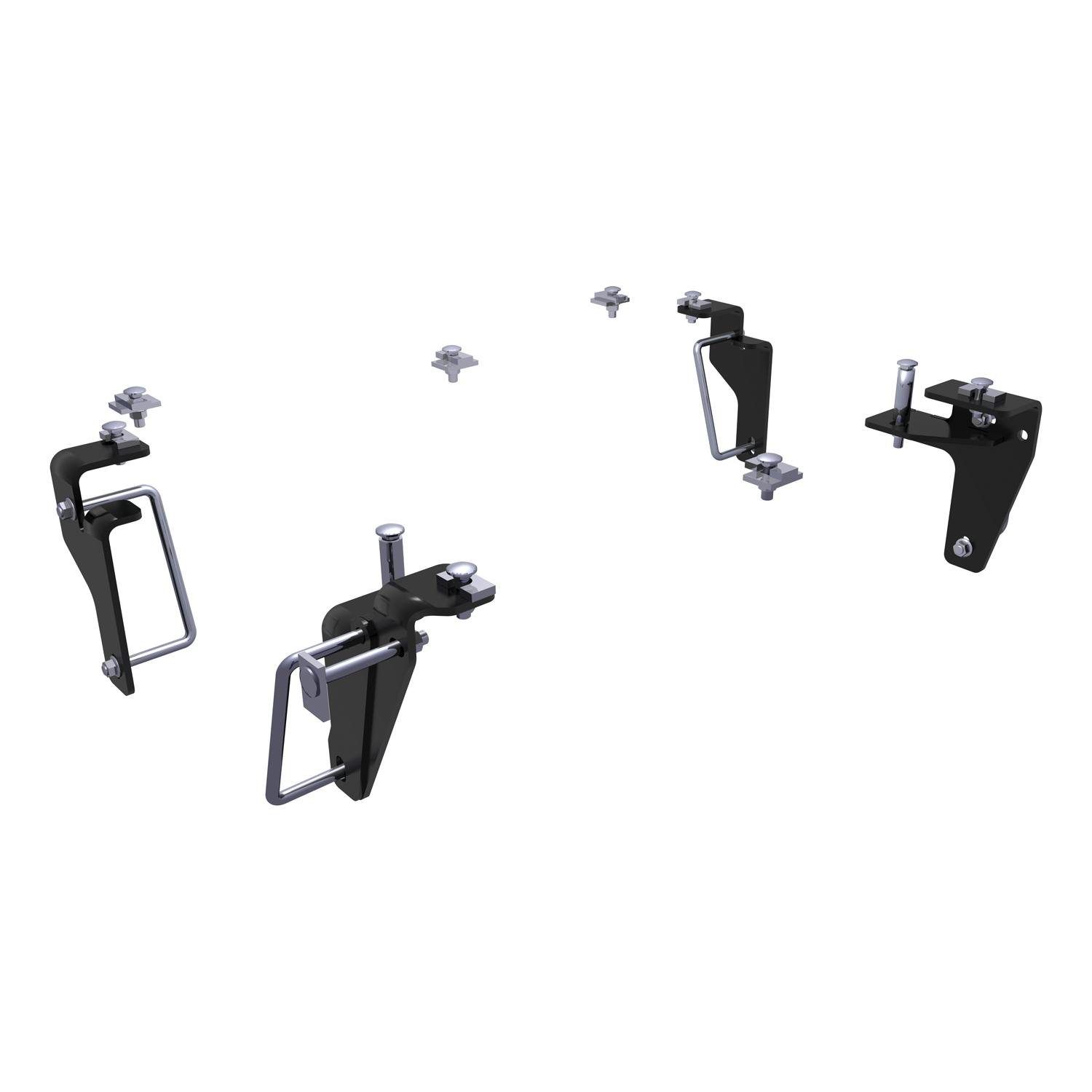 CURT 16426 Custom 5th Wheel Brackets, Select Ram 2500, 3500