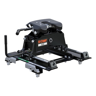 CURT 16669 A20 Sliding 5th Wheel Hitch, 20K, Select Silverado, Sierra, 6.5' Bed Puck System