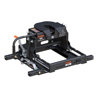 CURT 16680 E16 5th Wheel Hitch w/ S20 Slider & Puck System Adapter, Select Chevy, Ford, GMC