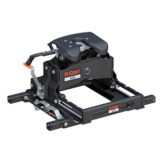 CURT 16682 A20 5th Wheel Hitch w/ S20 Slider & Puck System Adapter, Select Chevy, Ford, GMC