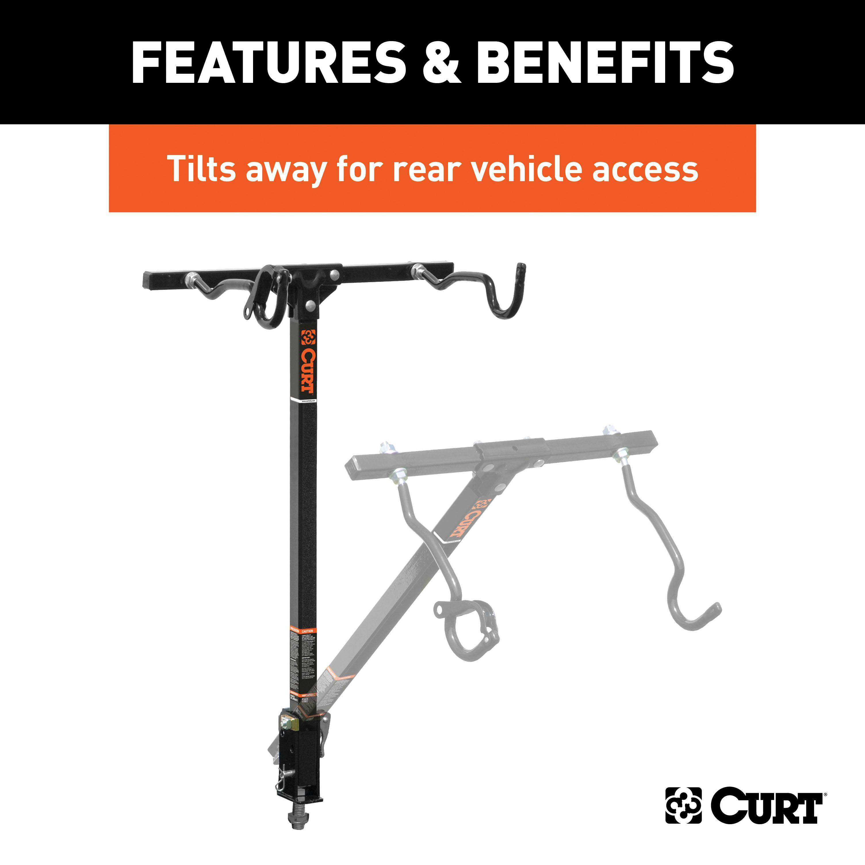 curt 2 bike rack