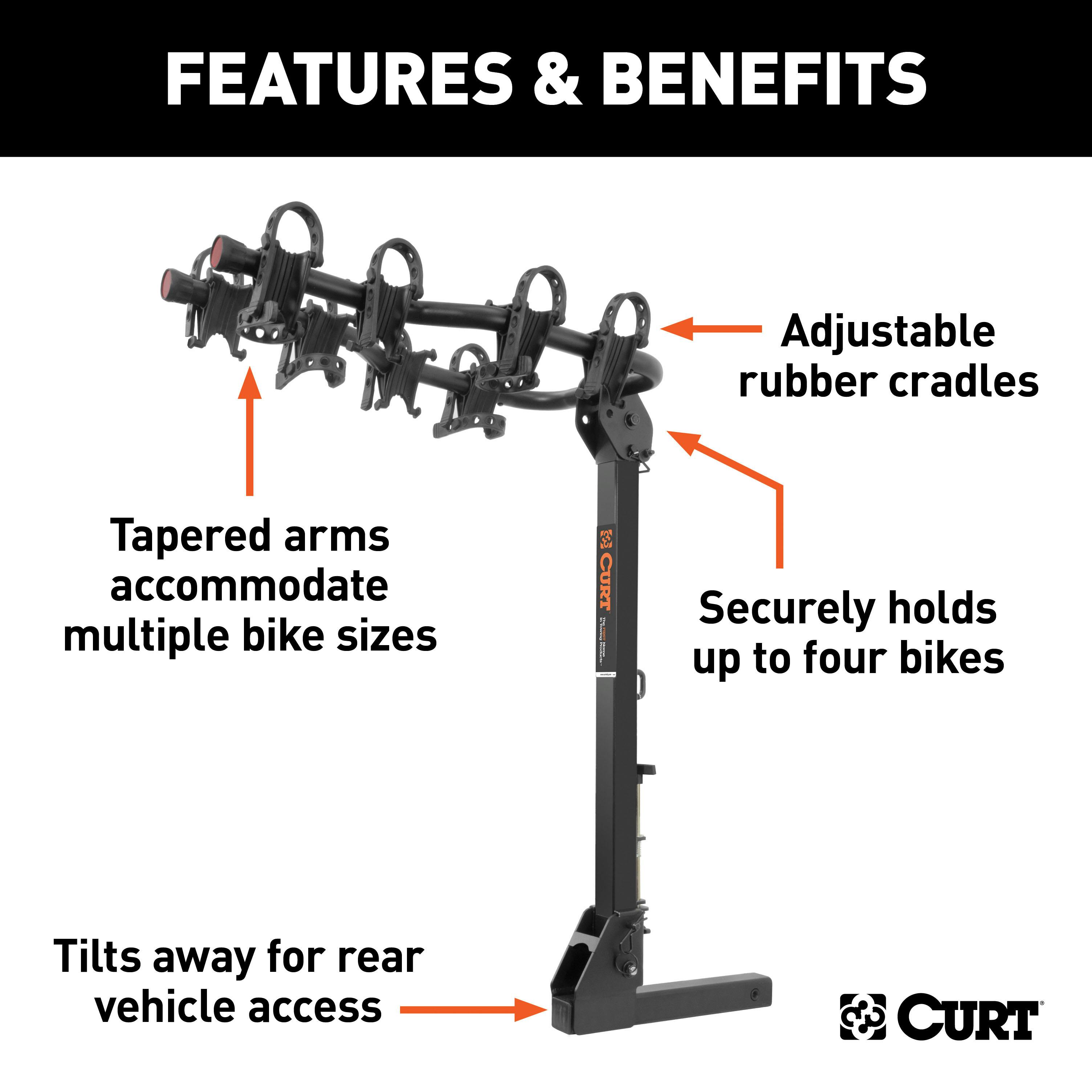 curt premium 4 bike rack