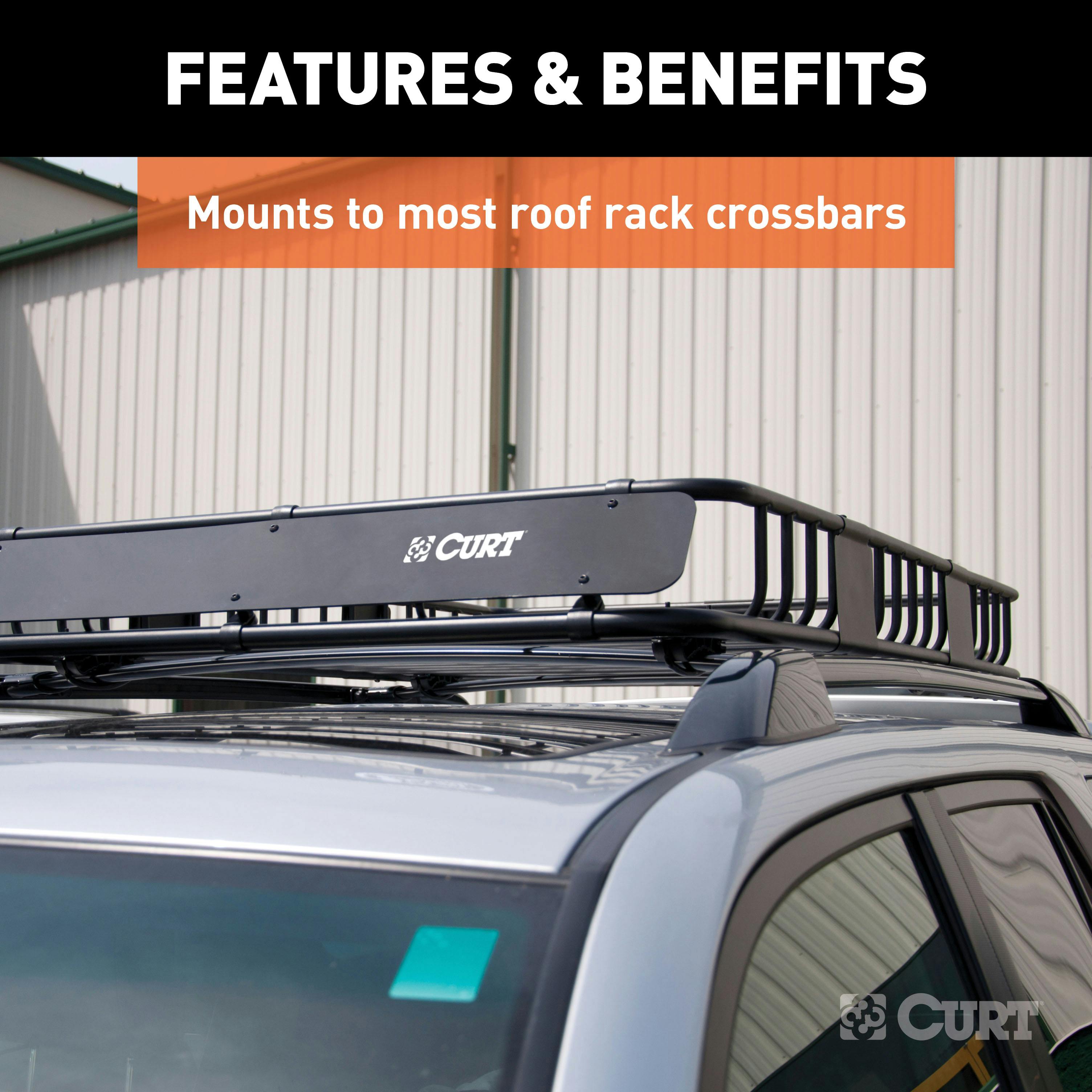 Curt roof rack basket sale