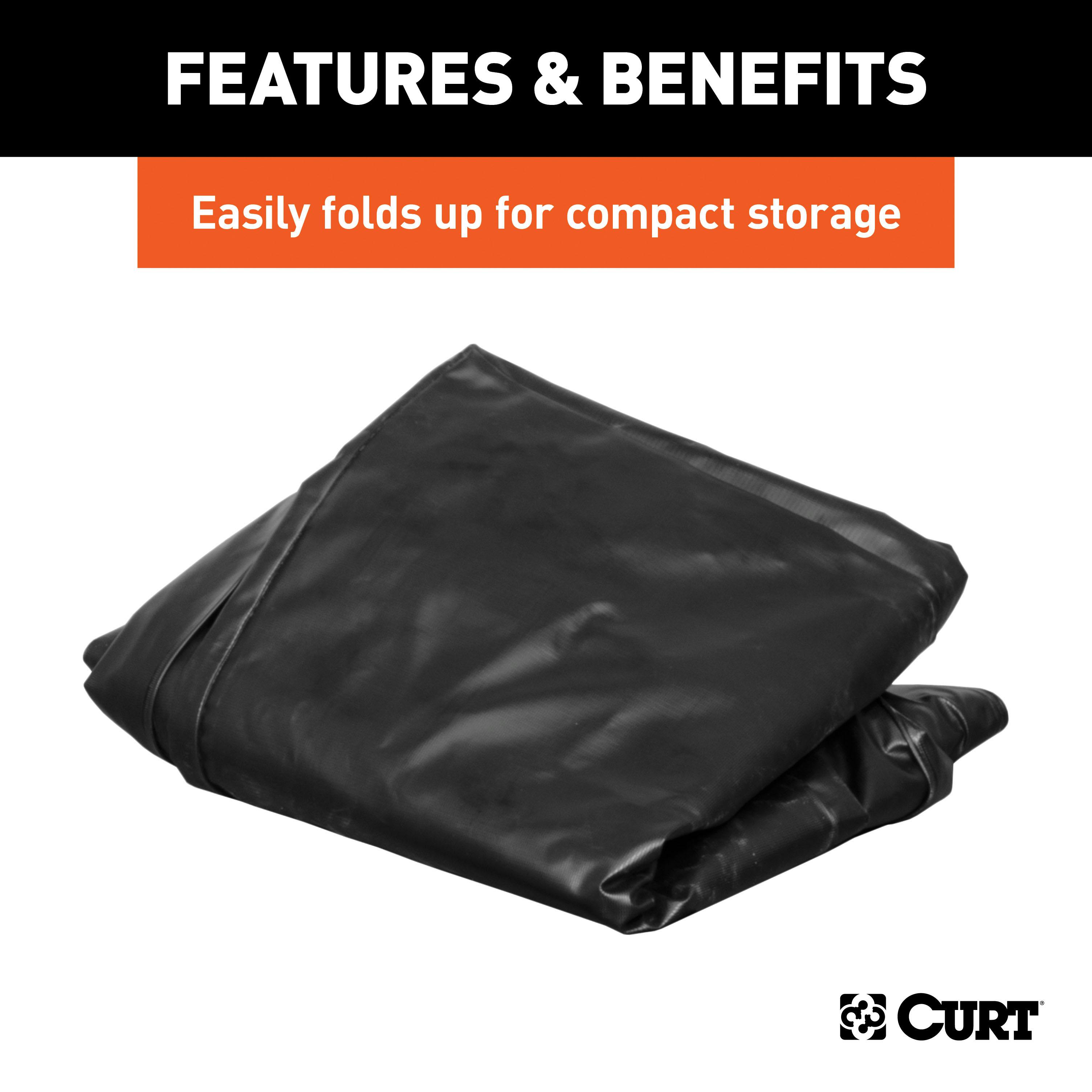 CURT カーゴバッグ 18210 CURT 18210 56 x 18 x 21 Weather-Resistant Vinyl Cargo Bag