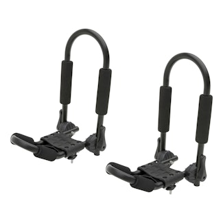 CURT 18320 Adjustable Aluminum Roof Rack Kayak Holders CURT 18320 Adjustable Aluminum Roof Rack Kayak Holders