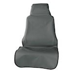 CURT 18500 Seat Defender 58 x 23 Removable Waterproof Grey Bucket Seat Cover