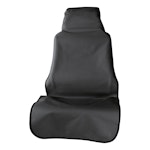 CURT 18501 Seat Defender 58 x 23 Removable Waterproof Black Bucket Seat Cover