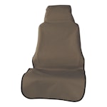 CURT 18502 Seat Defender 58 x 23 Removable Waterproof Brown Bucket Seat Cover