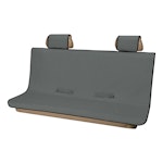 CURT 18520 Seat Defender 58 x 63 Removable Waterproof Grey XL Bench Truck Seat Cover