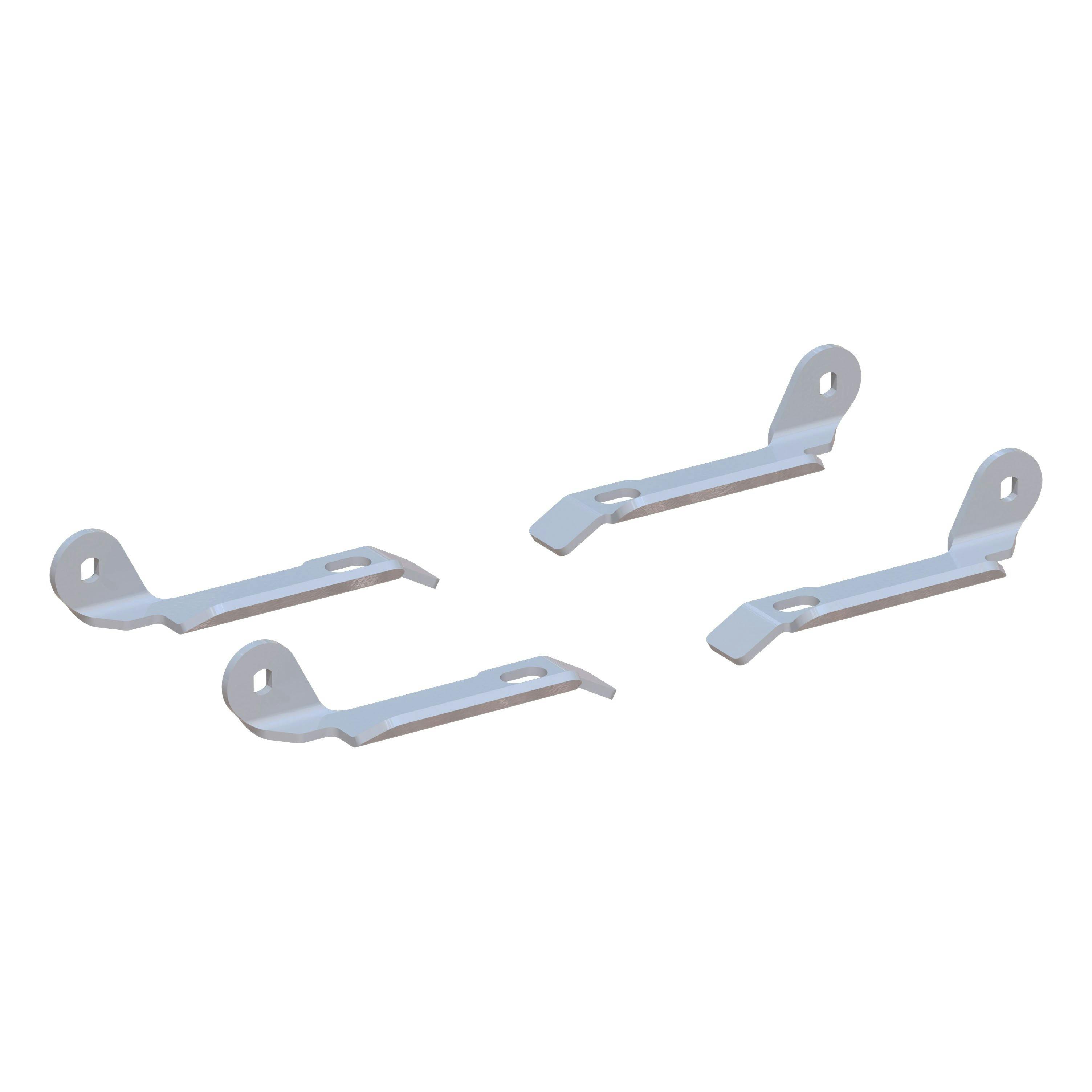 GMC CURT 19210 Replacement 5th Wheel Puck System Anchors Compatible with Chevrolet Fits 16025