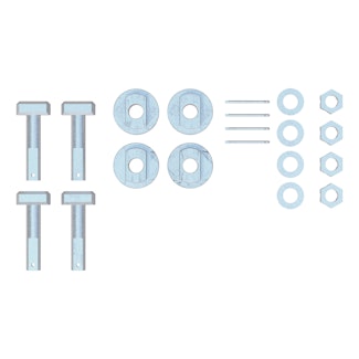 CURT 19210 Replacement 5th Wheel Puck System Anchors for Chevrolet / GMC (Fits 16025)
