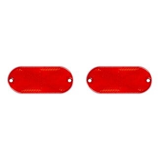 CURT 19234 Replacement Reflectors for Aluminum Cargo Carrier 18113- 2-Pack CURT 19234 Replacement Reflectors for Aluminum Cargo Carrier 18113- 2-Pack