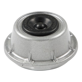 CURT 2022450601 Premium Dust Cap with Plug for 5,200 to 6,000-lb. Axle Hubs