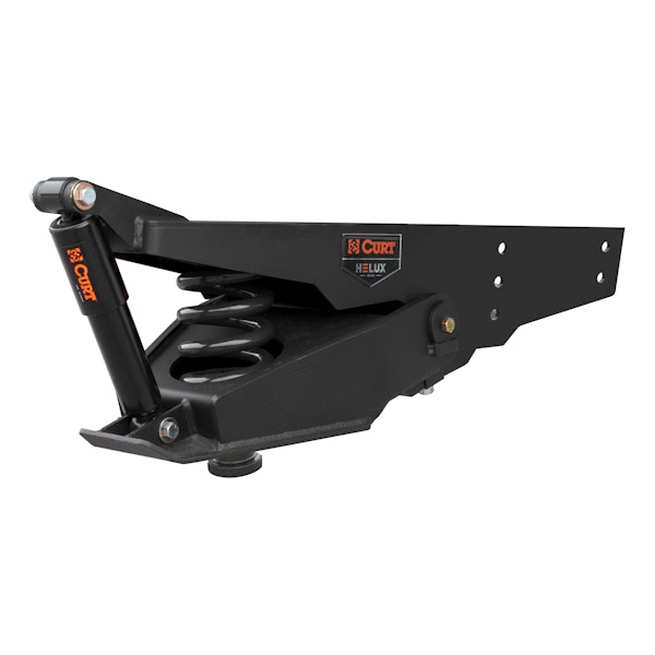CURT 2024044568 Helux Coil-Spring 5th Wheel Pin Box, 2,600 lbs. Pin Weight, 18,000 lbs. Capacity