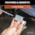CURT 23020 1/2 Hitch Lock (1-1/4 Receiver, Deadbolt, Chrome)