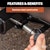 CURT 23519 5/8 Hitch Lock (2 or 2-1/2 Receiver, Barbell, Stainless)