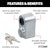 CURT 23562 Spare Tire Lock (Chrome)