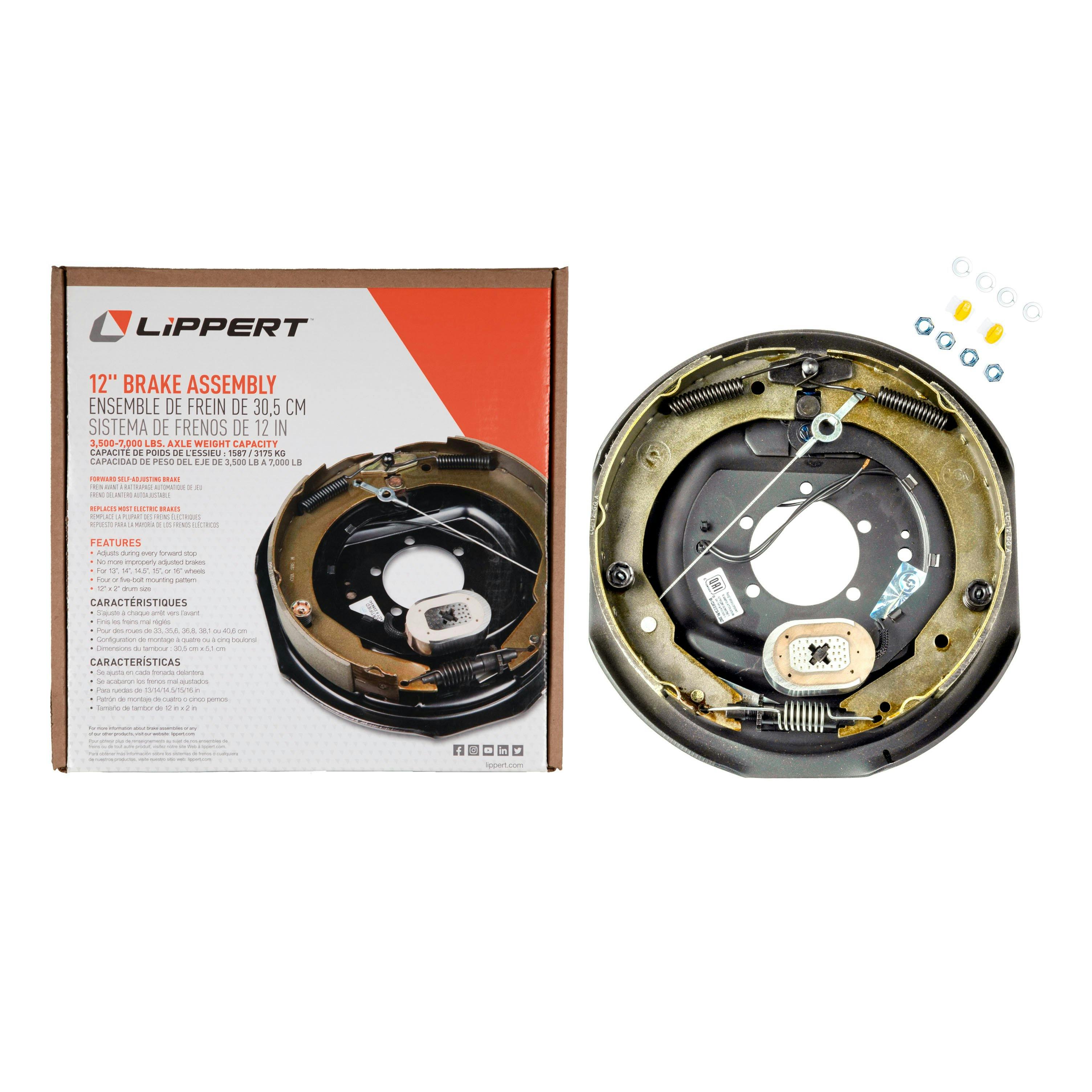 CURT 296651 Lippert Forward Self-Adjusting Brake Assembly