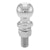 CURT 40074 2 Trailer Ball (1 x 3 Shank, 6,000 lbs., Chrome, Packaged)
