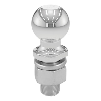 CURT 40078 2-5/16 Trailer Ball (1-1/4 x 2-5/8 Shank, 15,000 lbs., Chrome, Packaged)