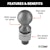 CURT 40085 2-5/16 Trailer Ball (1-1/4 x 2-5/8 Shank, 30,000 lbs., Raw Steel)