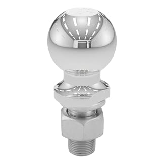 CURT 40167 2-5/16 Trailer Ball (1 x 2-1/8 Shank, 7,500 lbs., Chrome, Packaged)