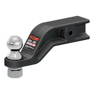 CURT 45375 Loaded Forged Ball Mount with 2-5/16 Ball (3 Shank, 20,000 lbs, 4 Drop)