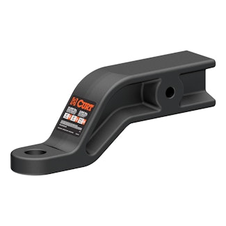 CURT 45430 Industrial Duty Forged Ball Mount (3 Shank, 21,000 lbs., 4 Drop, 9 Long)