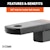 CURT 45519 Class 2 Ball Mount (1-1/4 Shank, 3,500 lbs., 1-1/4 Rise, 9-3/4 Long)