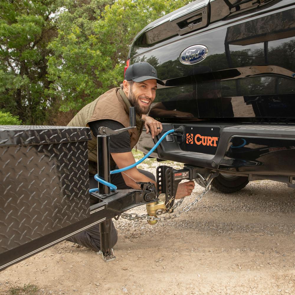 Two-wheel Trailer Hitch Replacement