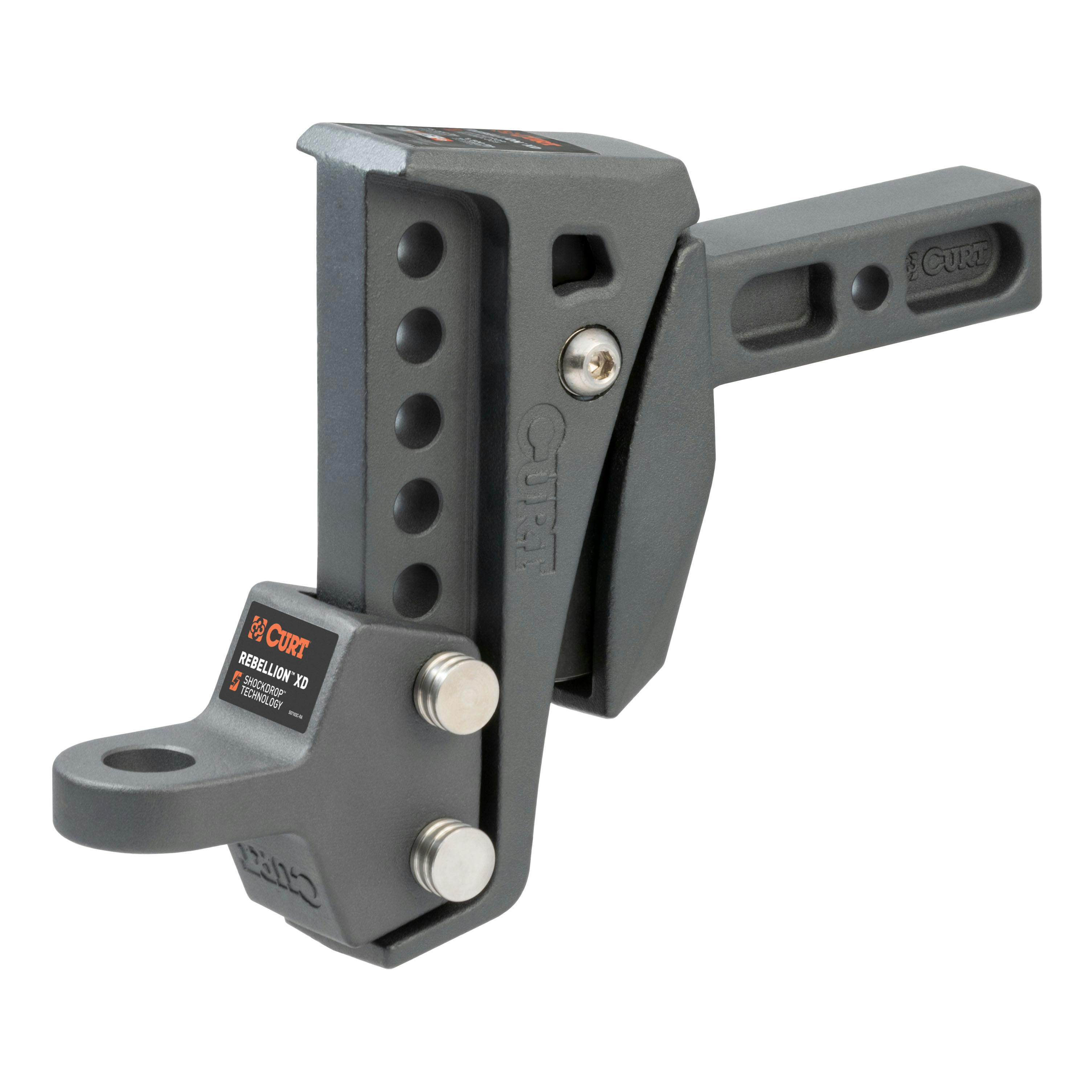 CURT 45949 Rebellion XD Adjustable Cushion Hitch Ball Mount (2