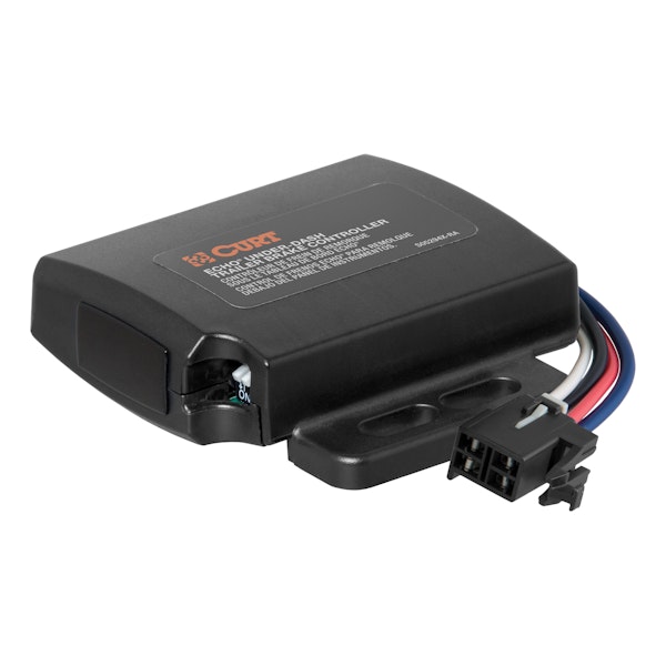 CURT 51190 Echo Under-Dash Trailer Brake Controller, Bluetooth Smartphone Connection