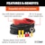 CURT 55151 Powered Converter Wiring Kit (10 Amps)