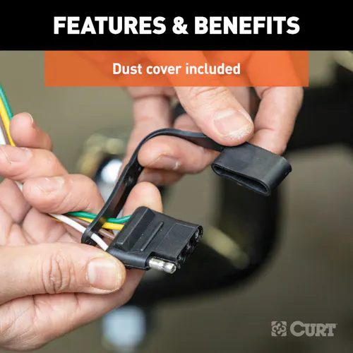 CURT 56254 Vehicle-Side Custom 4-Pin Trailer Wiring Harness, Fits Select Hyundai Accent Hatchback : Buy Online At Best Price In KSA - Souq Is Now