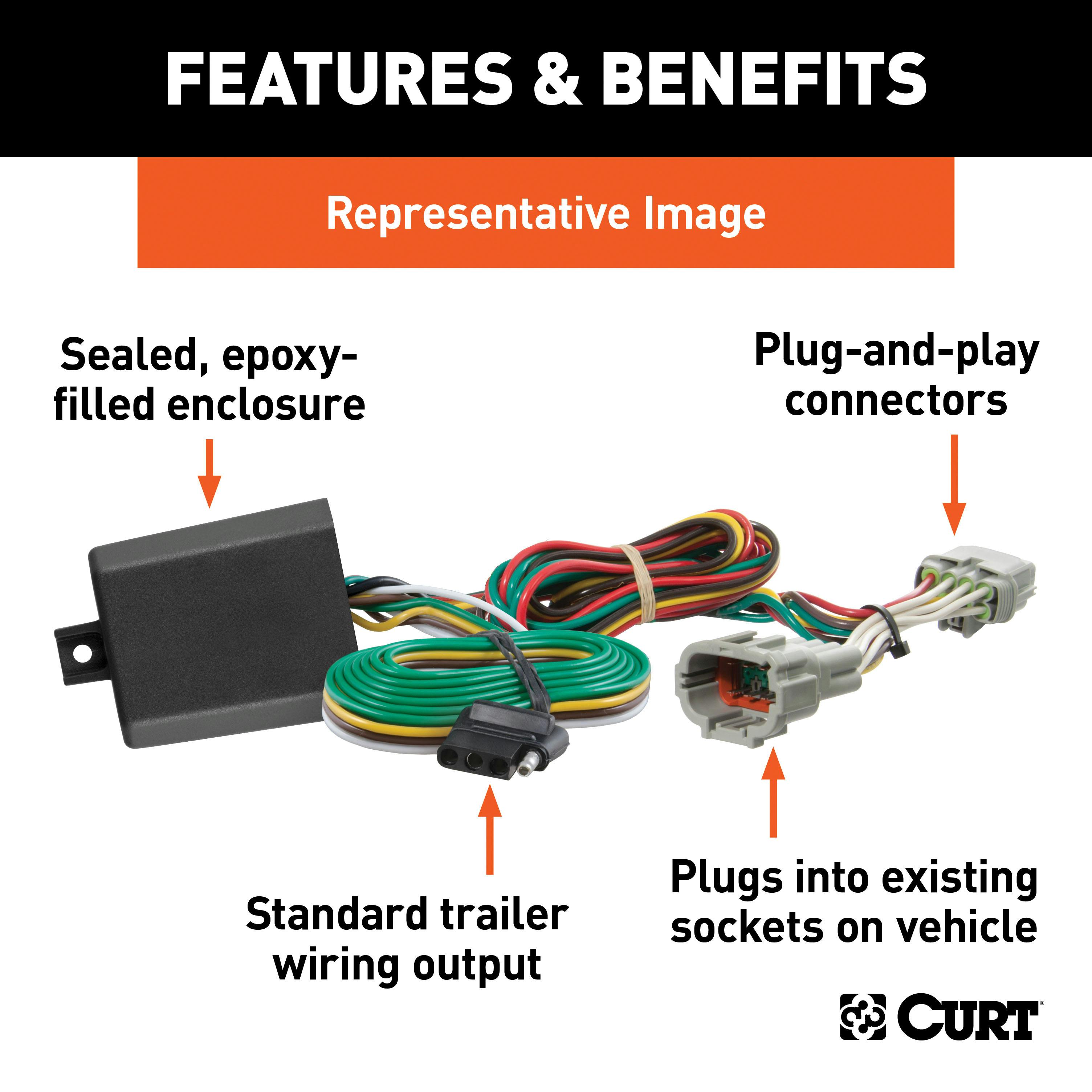 Vw atlas deals trailer wiring adapter