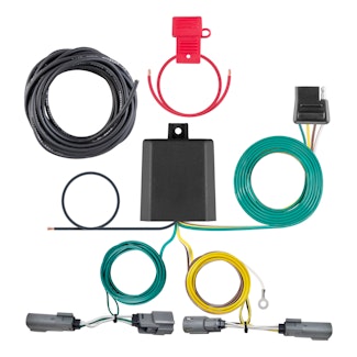 CURT 56465 Custom Wiring Harness, 4-Way Flat Output, Select Ford F-150