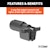 CURT 57621 Electrical Adapter (6-Way Round Vehicle to 4-Way Flat Trailer)
