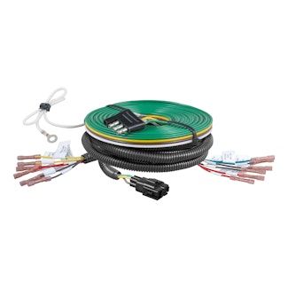 CURT 58979 Universal Splice-In Towed-Vehicle RV Wiring Harness for Dinghy Towing
